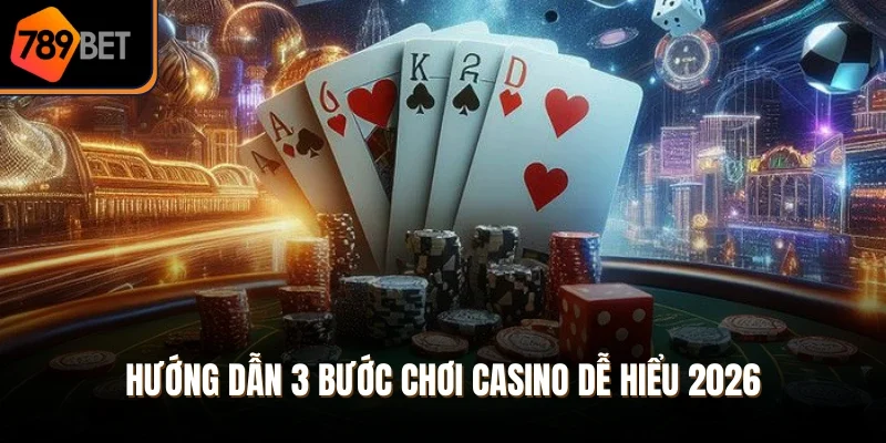 Hướng dẫn 3 bước chơi casino dễ hiểu 2026